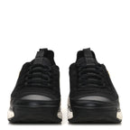Chanel Velvet Calfskin Mixed Fibers CC Sneakers Black