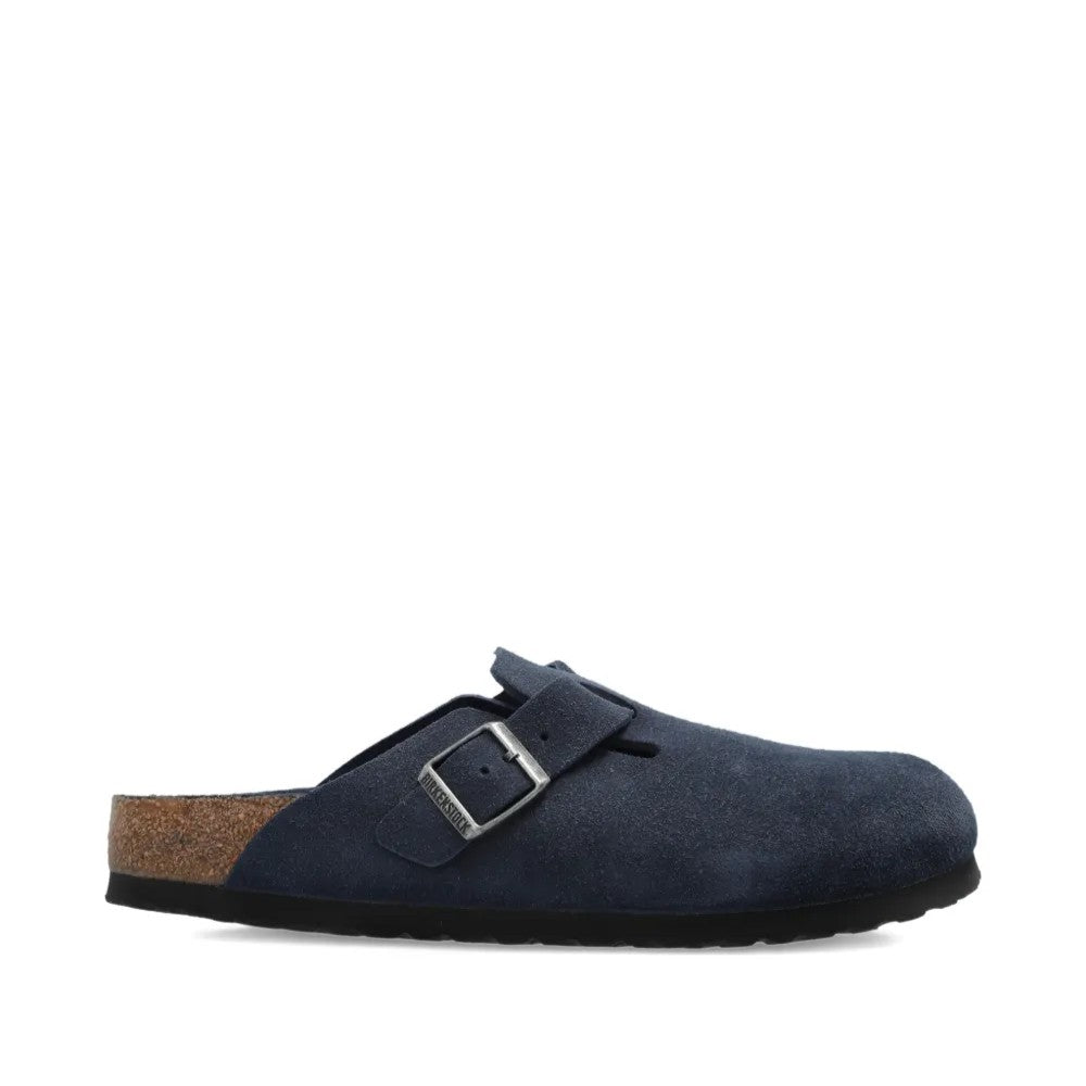 Birkenstock Boston Suede Leather "New Navy"