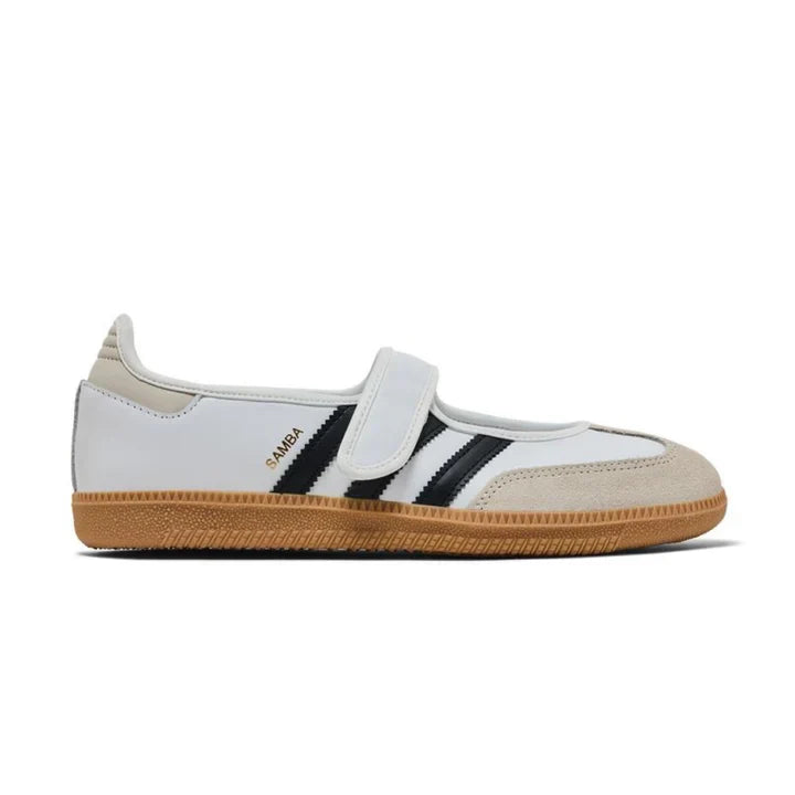 adidas Samba Jane - White Black Gum