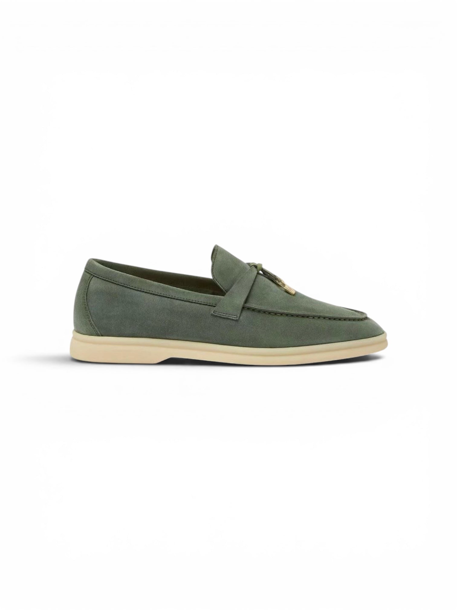 Loro Piana Summer Charms Walk Loafer - Green Lagoon