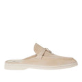 Loro Piana Babouche Charms Walk Loafers In Suede Linen