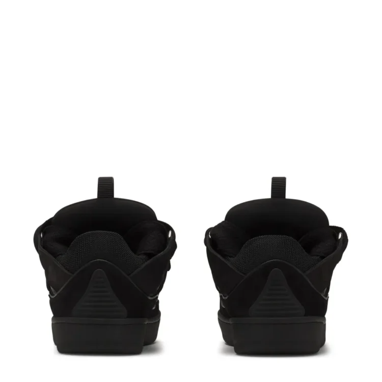 Lanvin Leather Curb Triple Black