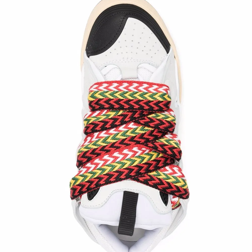 Lanvin Leather Curb White Ivory